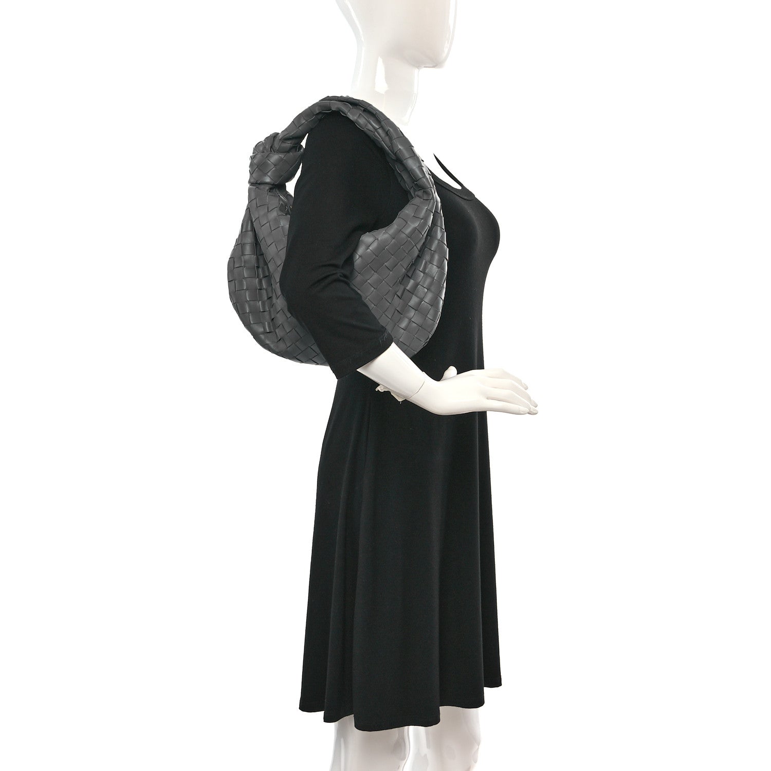 Bottega Veneta Nappa Intrecciato Teen Jodie Hobo Thunder 2 of 9