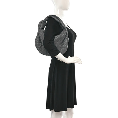 Bottega Veneta Nappa Intrecciato Teen Jodie Hobo Thunder 2 of 9