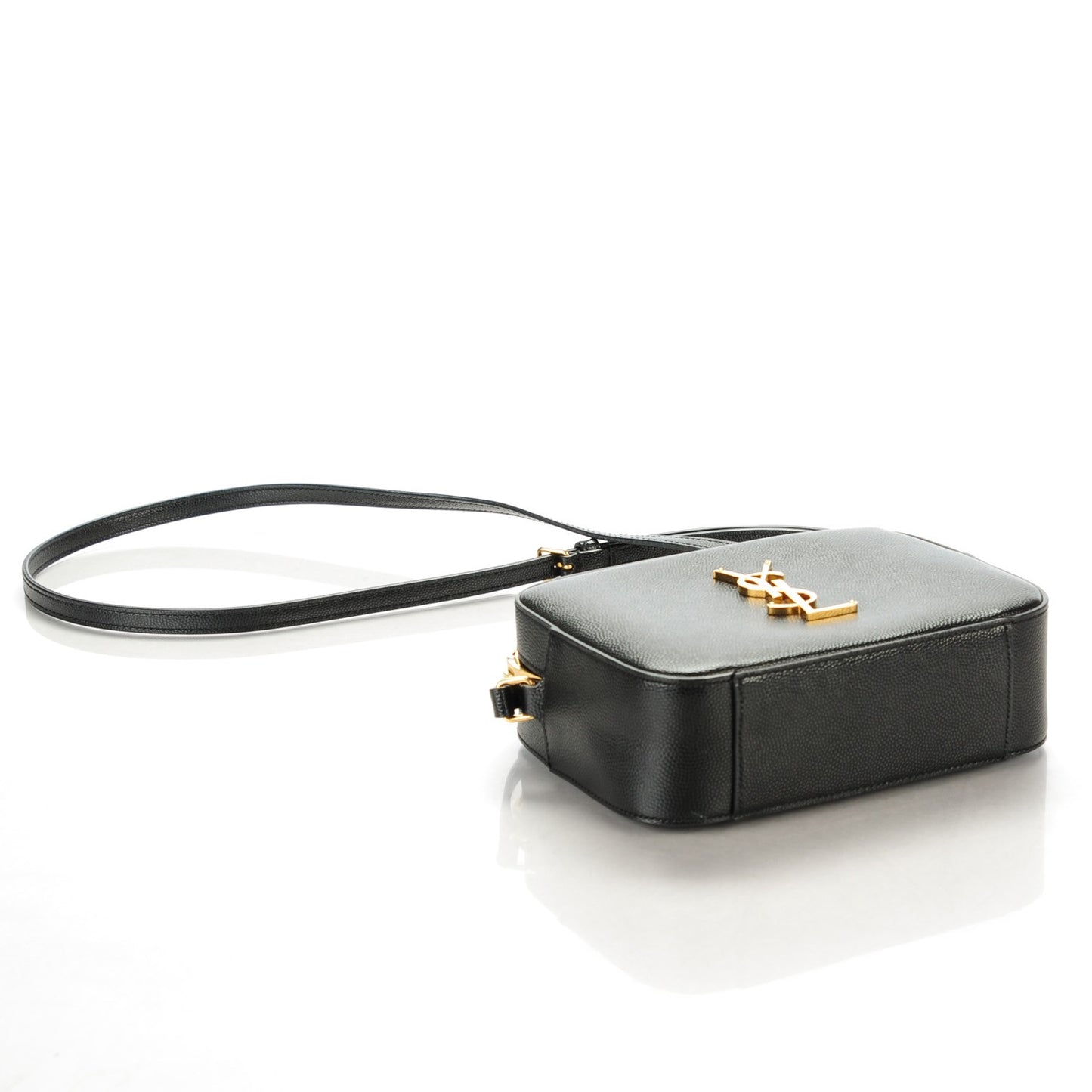 Grain De Poudre Small Classic Monogram Camera Bag Black