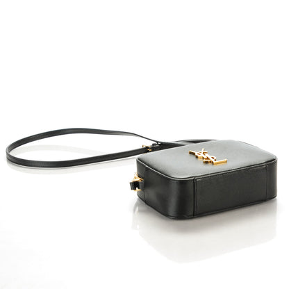 Saint Laurent Grain De Poudre Small Classic Monogram Camera Bag Black 4 of 7