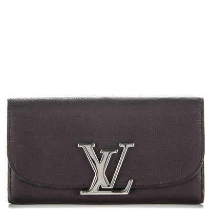 Louis Vuitton Veau Cachemire Vivienne LV Long Wallet Quetsche 1 of 8