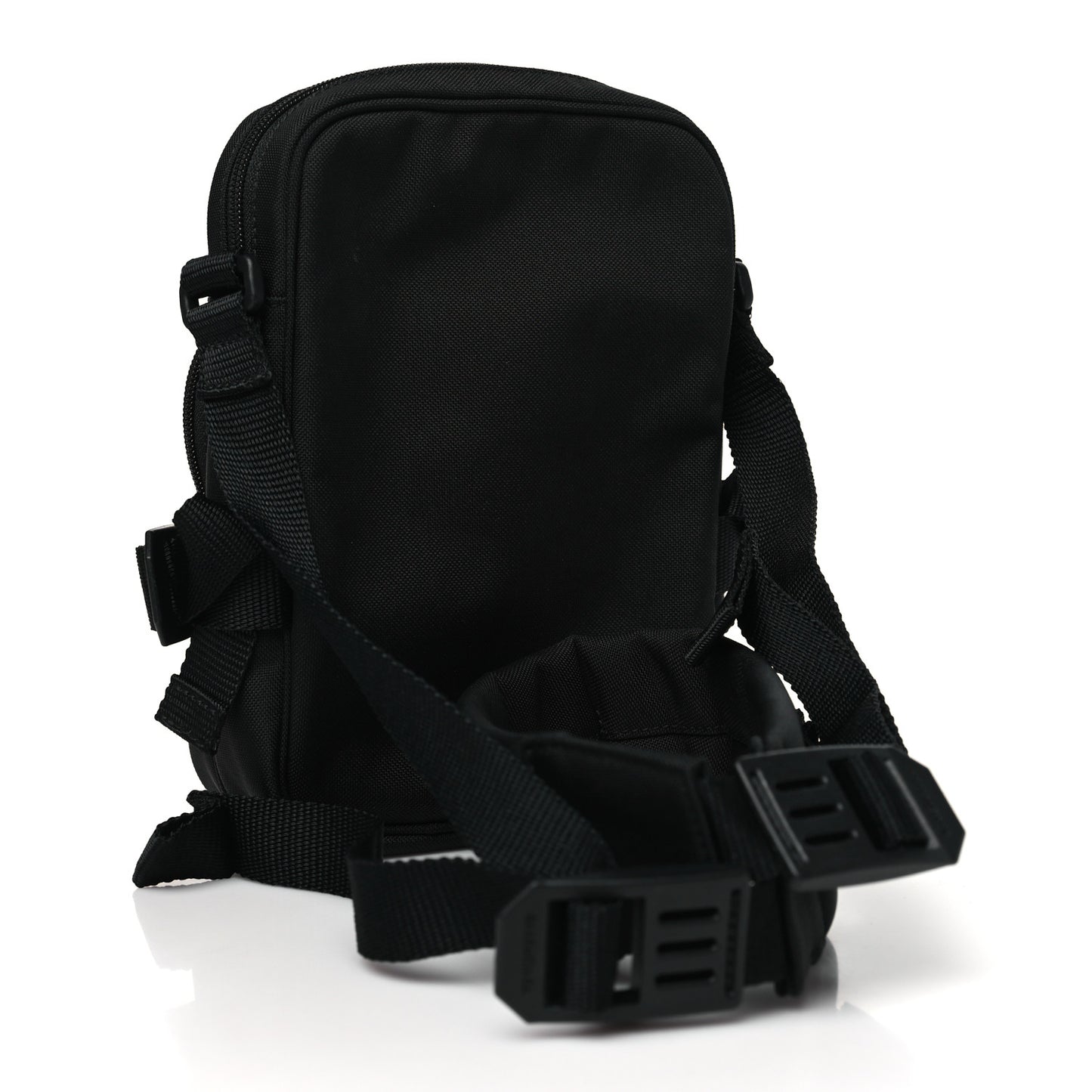 Recycled Casual Nylon Mens Army Crossbody Black