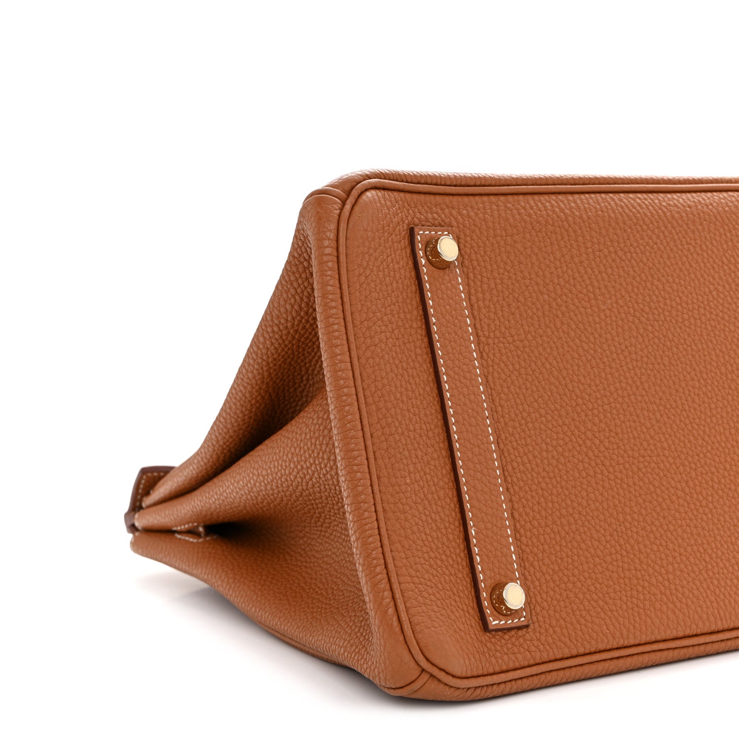 Hermes Taurillon Clemence Birkin 35 Gold 9 of 14