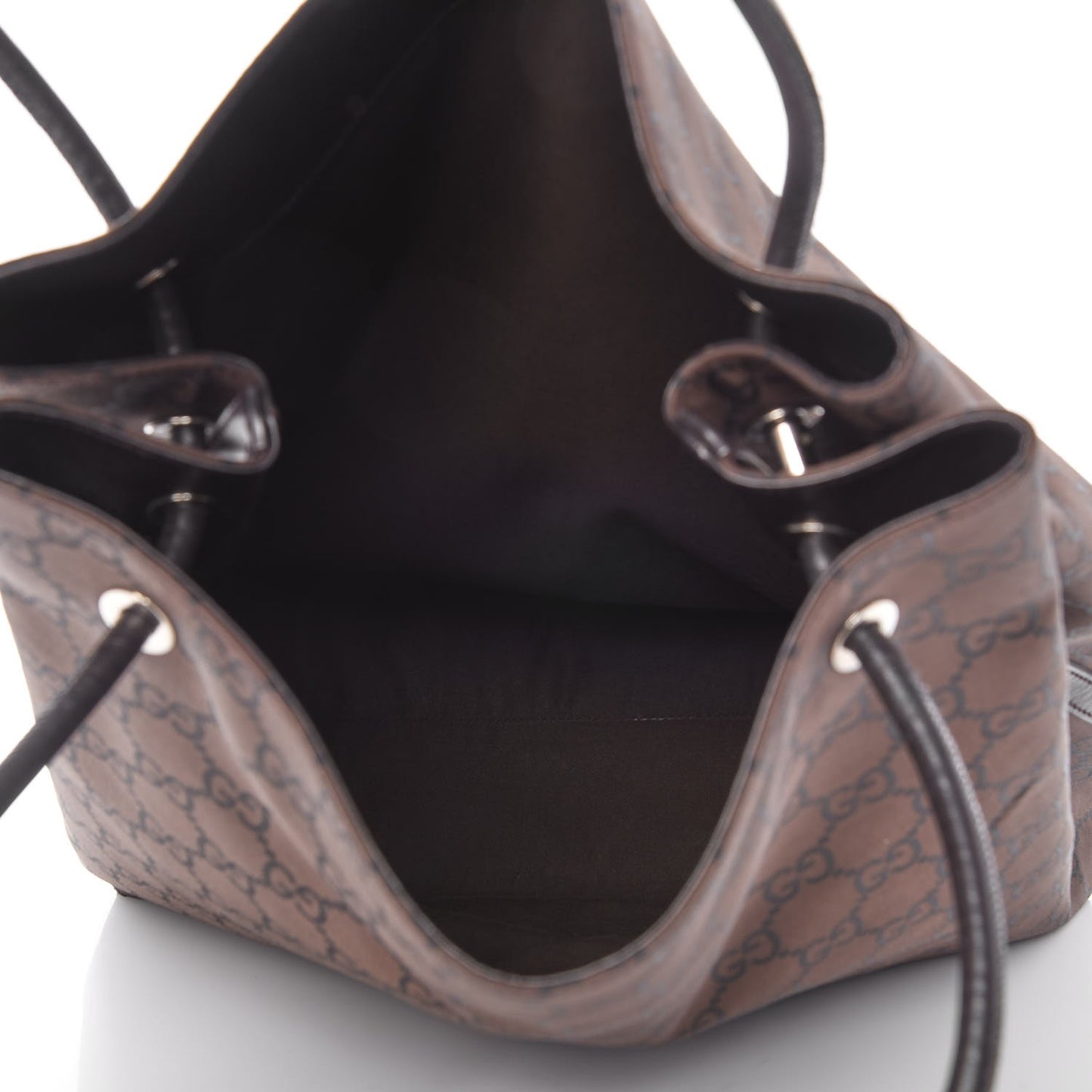 Nylon Monogram Gifford Tote Brown