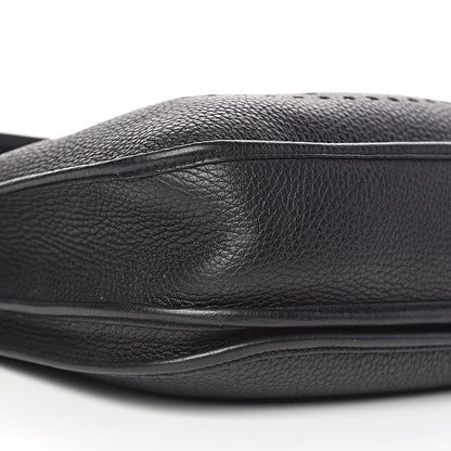 Hermes Taurillon Clemence Evelyne III PM Black 9 of 11