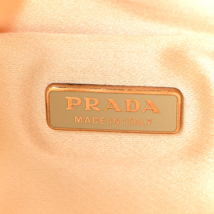 Prada Tessuto Nylon Light Chain Shoulder Bag Yellow 7 of 10