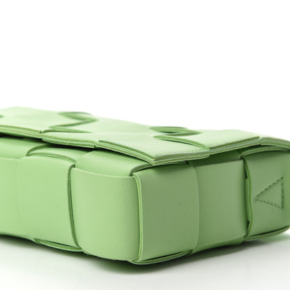Bottega Veneta Nappa Maxi Intreccio Cassette Bag Pistachio 7 of 10
