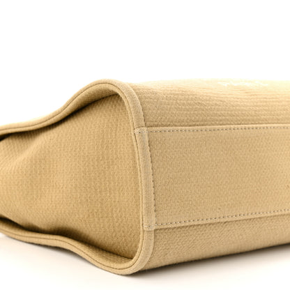 Chanel Mixed Fibers Small Deauville Tote Beige 9 of 10