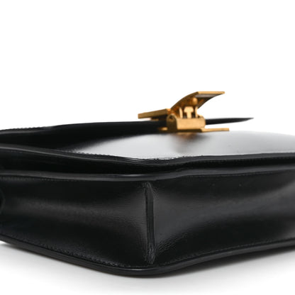Celine Box Calfskin Teen Classic Box Flap Bag Black 8 of 10