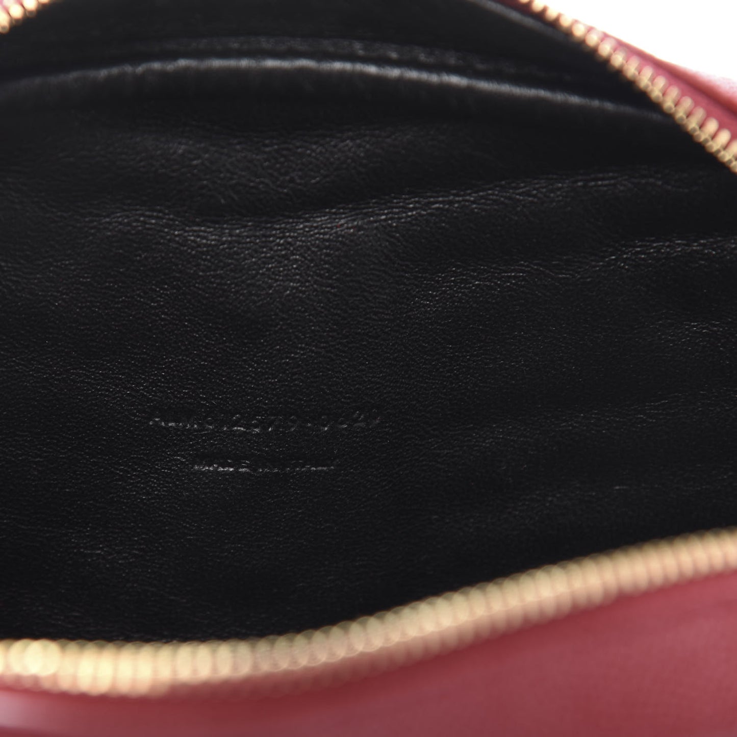 Grain De Poudre Matelasse Monogram Mini Lou Camera Bag Eros Red