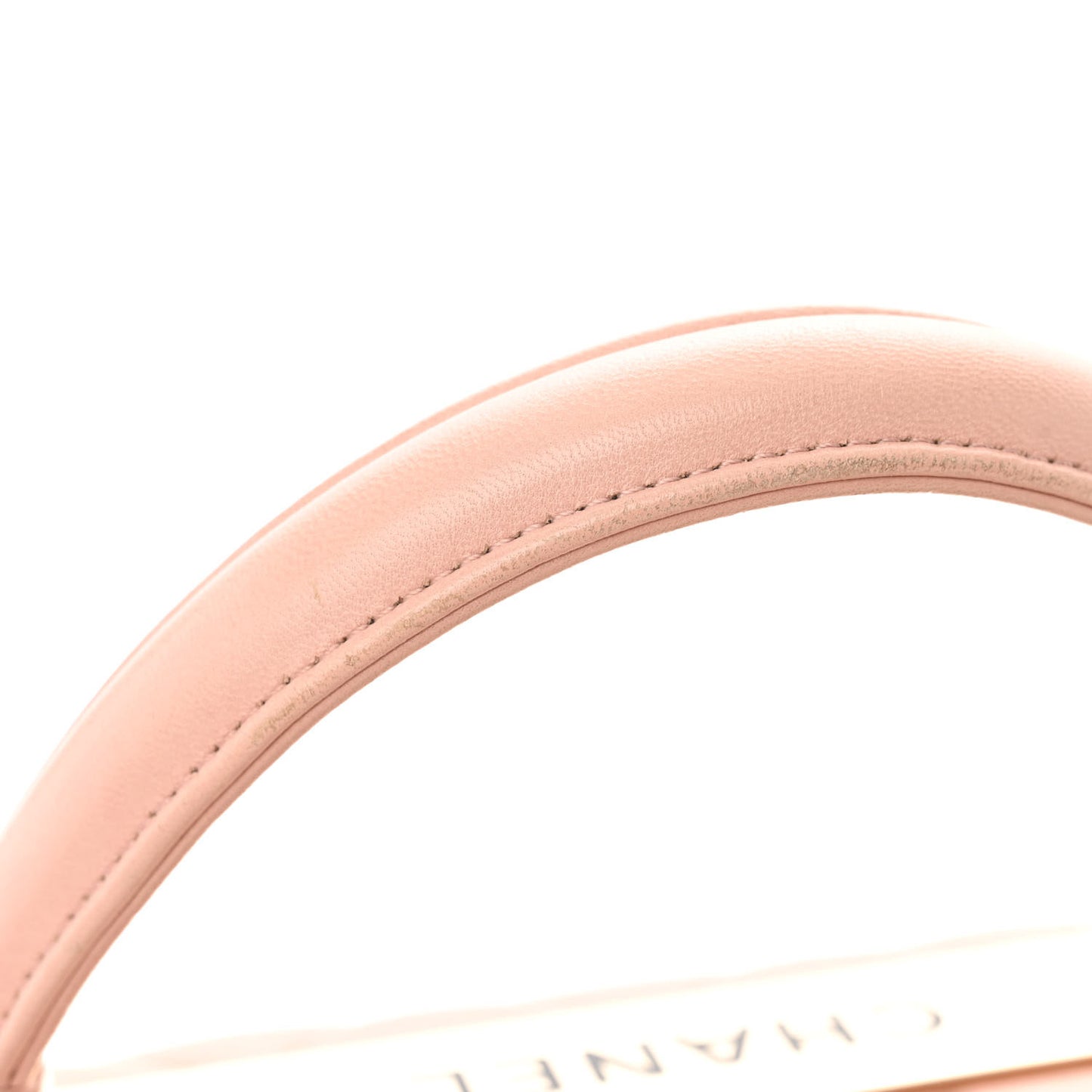 Lambskin Quilted Small Trendy CC Flap Dual Handle Bag Light Pink
