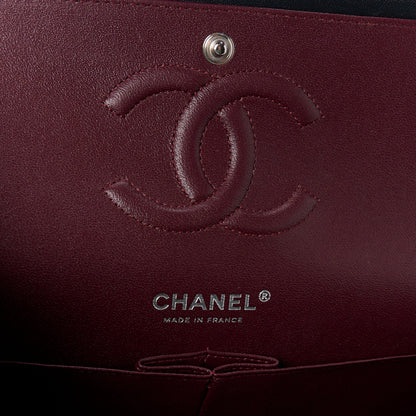 Chanel Lambskin Quilted Medium Double Flap Black 7 of 12