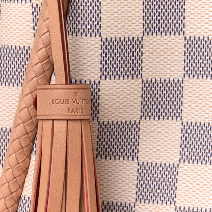 Louis Vuitton Damier Azur Propriano Rose Ballerine 9 of 16