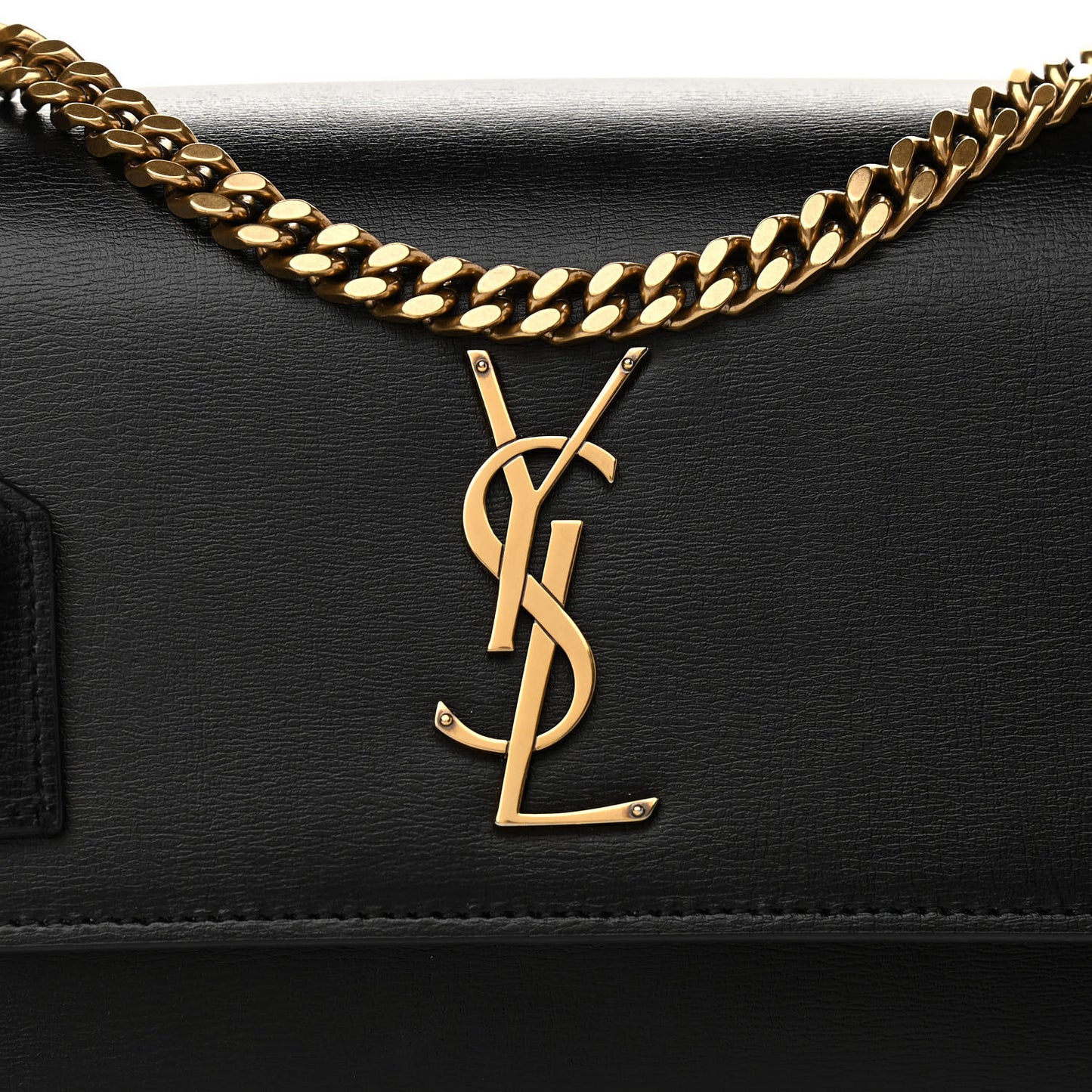 Calfskin Medium Monogram Sunset Black
