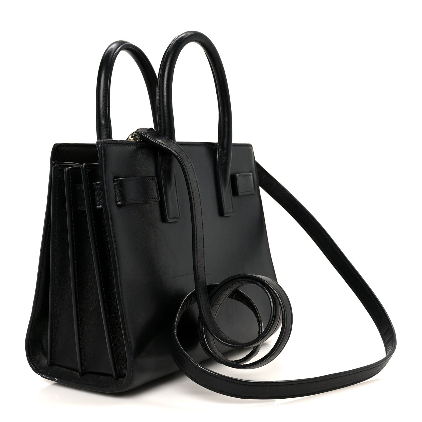 Calfskin Nano Sac De Jour Black