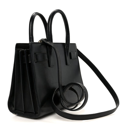 Saint Laurent Calfskin Nano Sac De Jour Black 3 of 10