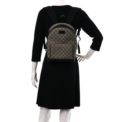 Gucci GG Supreme Monogram Small Eden Day Backpack Black 2 of 9