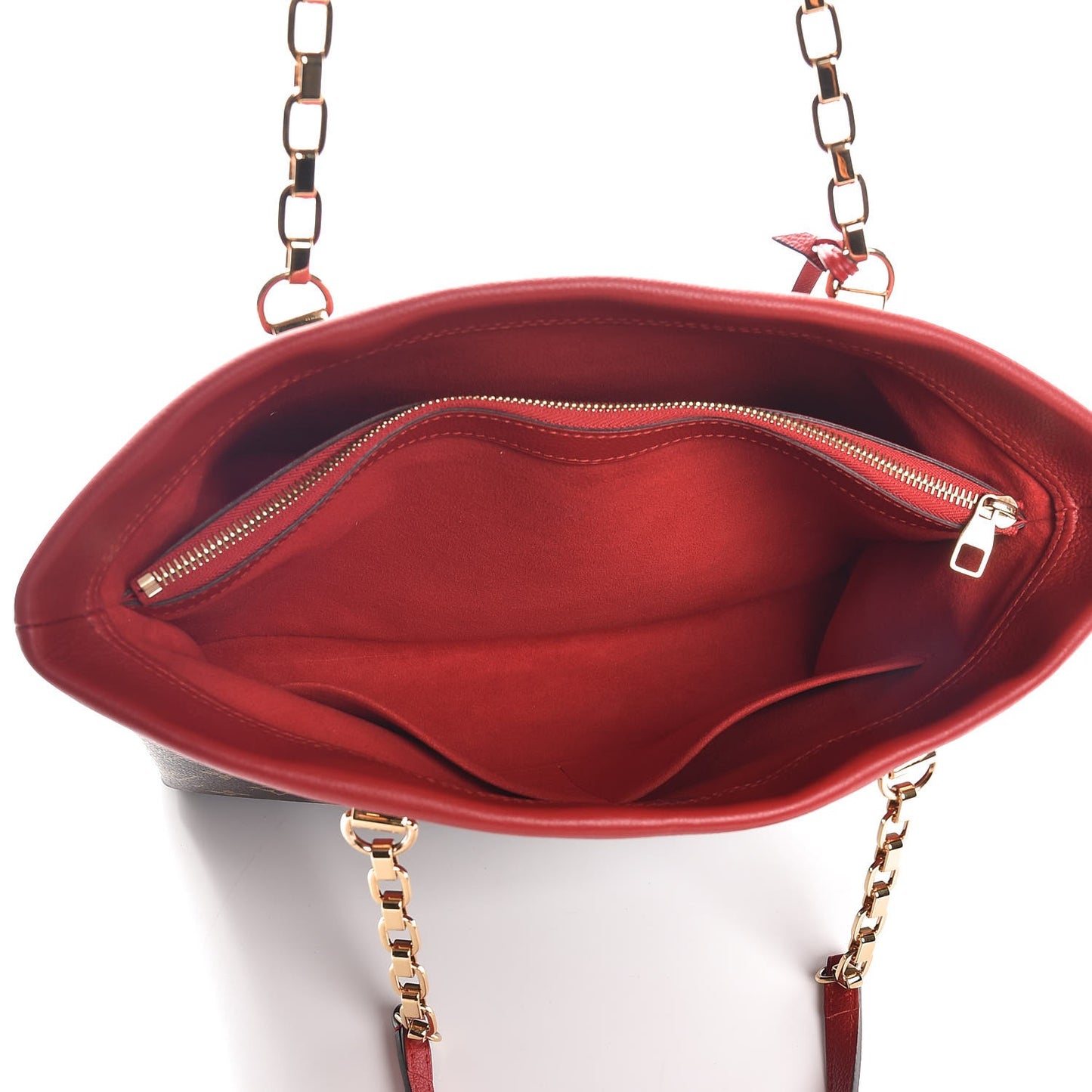 Monogram Pallas Shopper Cherry