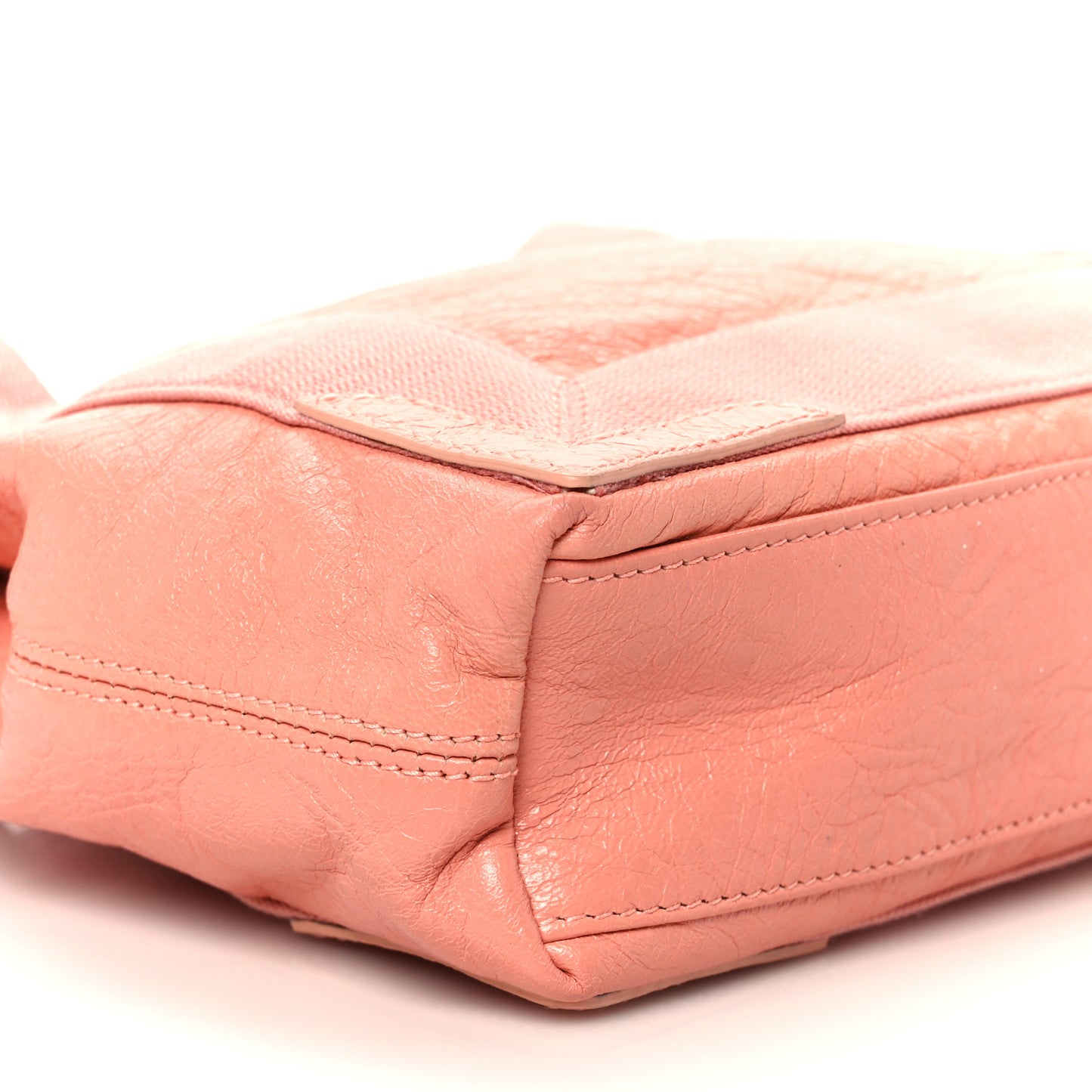 Agneau Stadio Ruban Viscose Navy Cabas XS Rose Ballerine