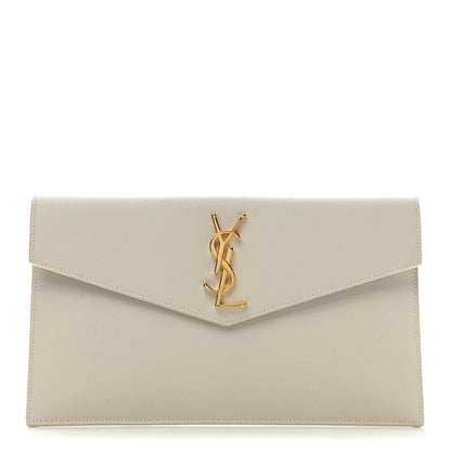 Saint Laurent Grain De Poudre Uptown Pouch Crema Soft 1 of 8