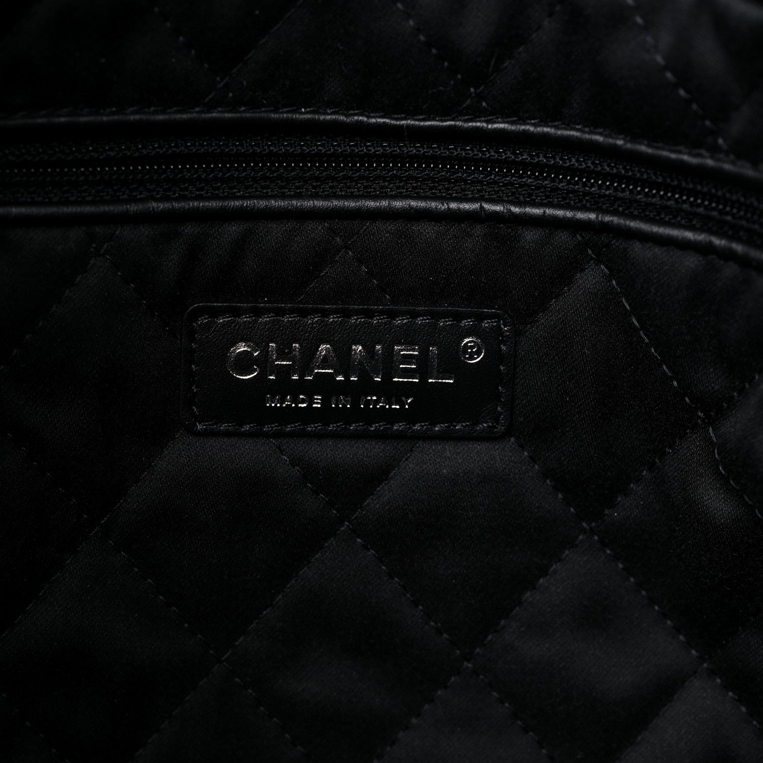 Chanel Shiny Calfskin Quilted Small Chanel 22 Black 7 of 10