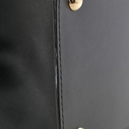 Delvaux Box Calfskin MM Brillant Satchel Black 15 of 15