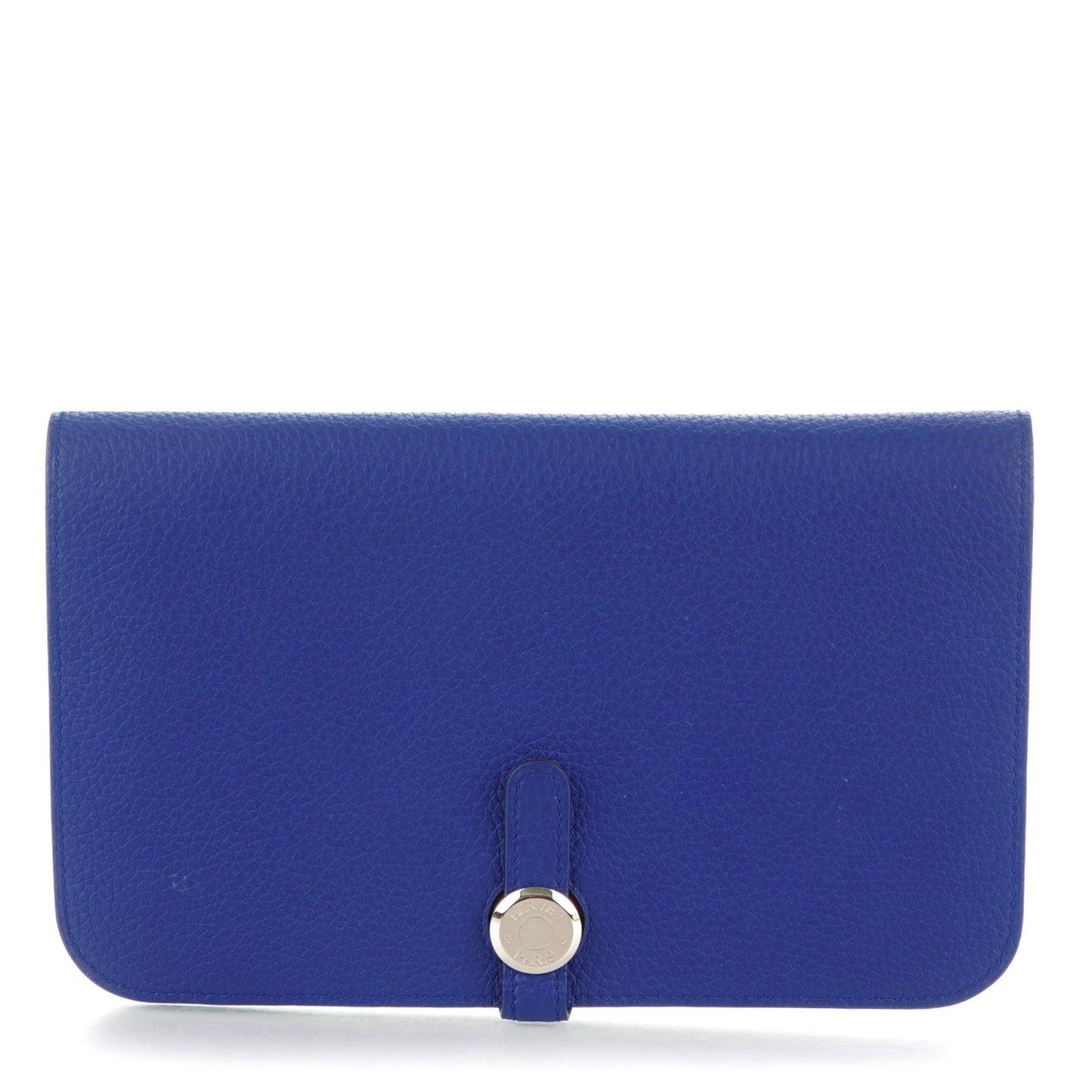 Togo Dogon Duo Wallet Bleu Electrique