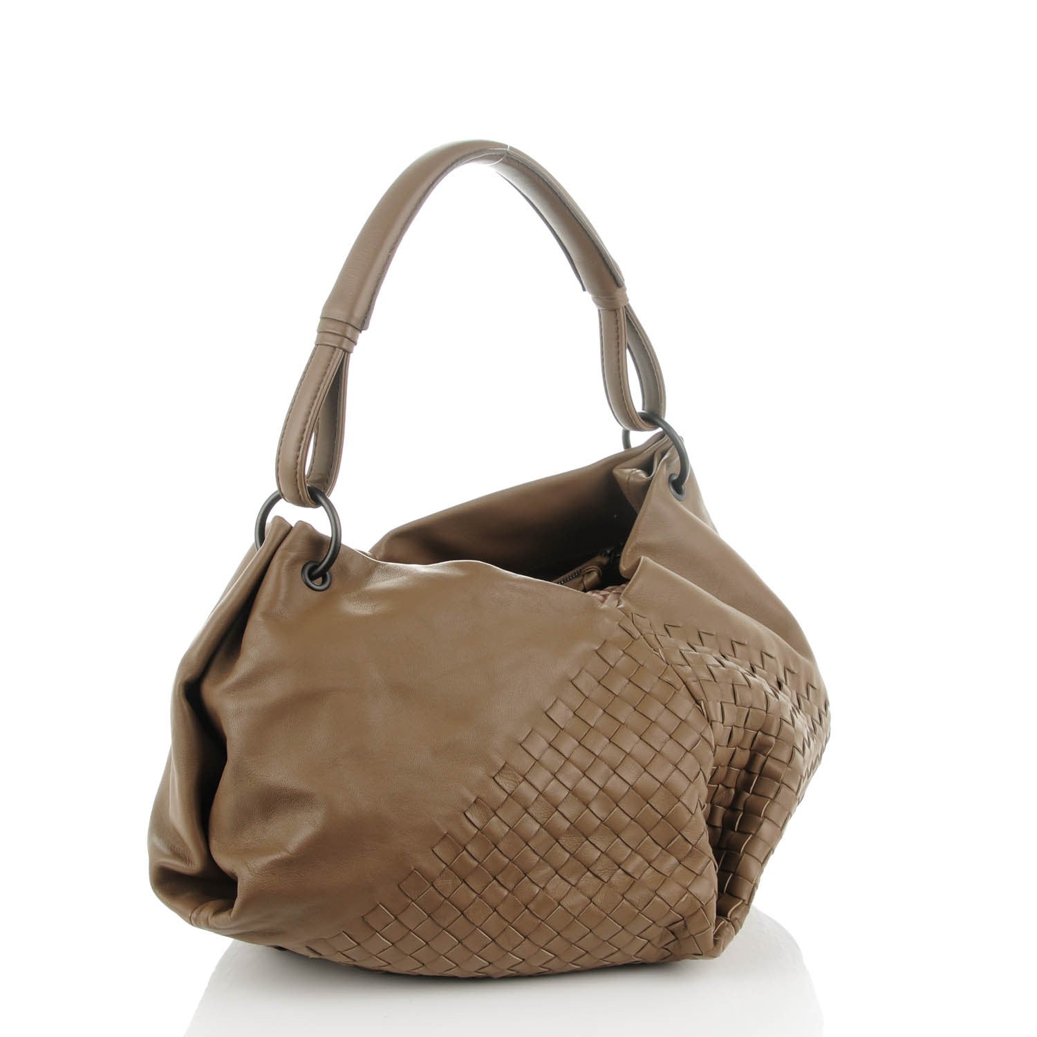 Bottega Veneta Nappa Intrecciato Aquilone Fortune Cookie Hobo 3 of 8
