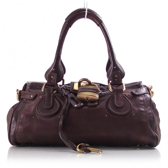 Chloe Leather PADDINGTON Brown 1 of 17