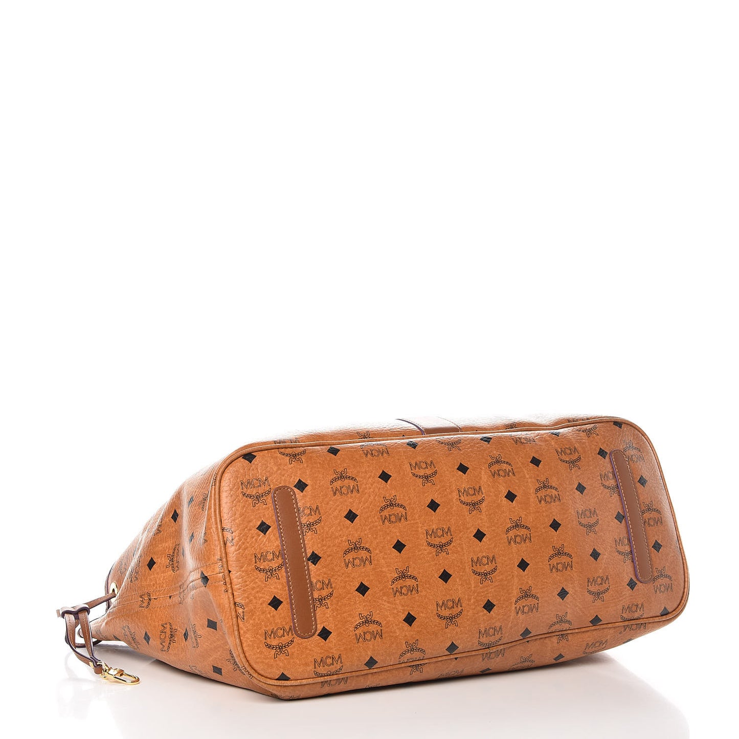 Visetos Large Liz Reversible Shopper Tote Cognac