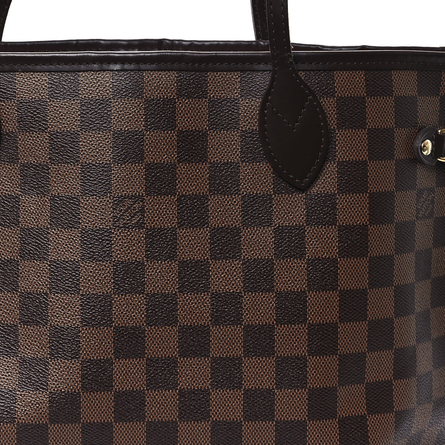 Louis Vuitton Damier Ebene Neo Neverfull MM Rose Ballerine 10 of 13