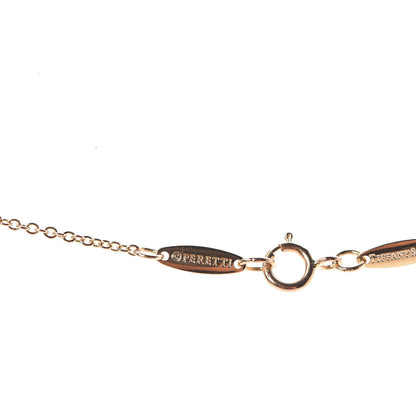 Tiffany 18K Yellow Gold Diamond .03ct Elsa Peretti Diamonds by the Yard Pendant Necklace 4 of 7