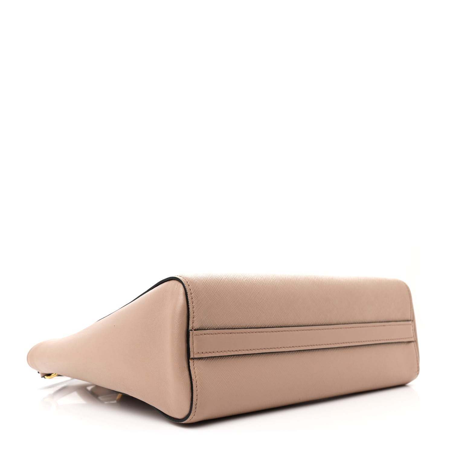 Prada Saffiano Soft Calfskin Small Zippered Tote Cipria 4 of 12