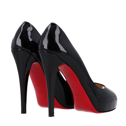 Christian Louboutin Patent Very Prive 120 Pumps 39 Black 5 of 10