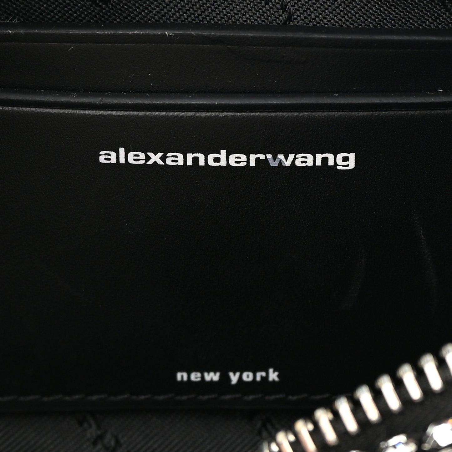 Mesh Crystal Cruiser Mini Duffle White