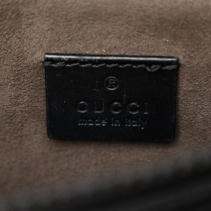 Gucci GG Supreme Monogram Belt Bag Black 6 of 11