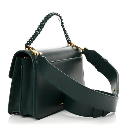 Bulgari Nappa Monochrome Serpenti Forever Large Maxi Chain Crossbody Bag Forest Emerald 4 of 11