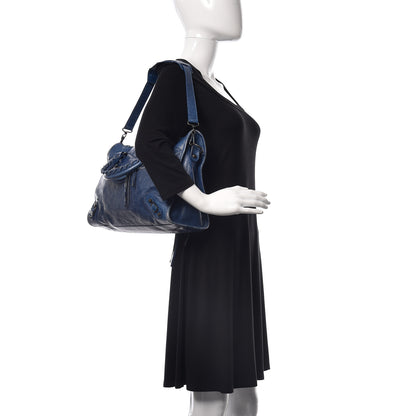 Balenciaga Agneau Classic Hardware City Bleu Cobalt Bleu Electric 3 of 18