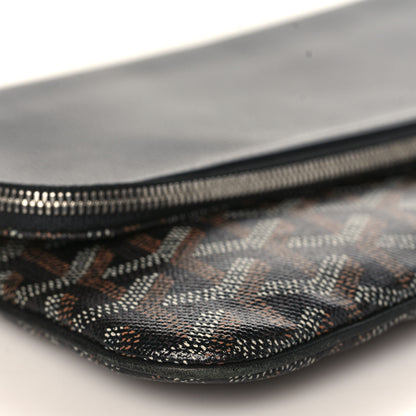 Goyard Goyardine Sainte Marie Soft Clutch Black 11 of 13