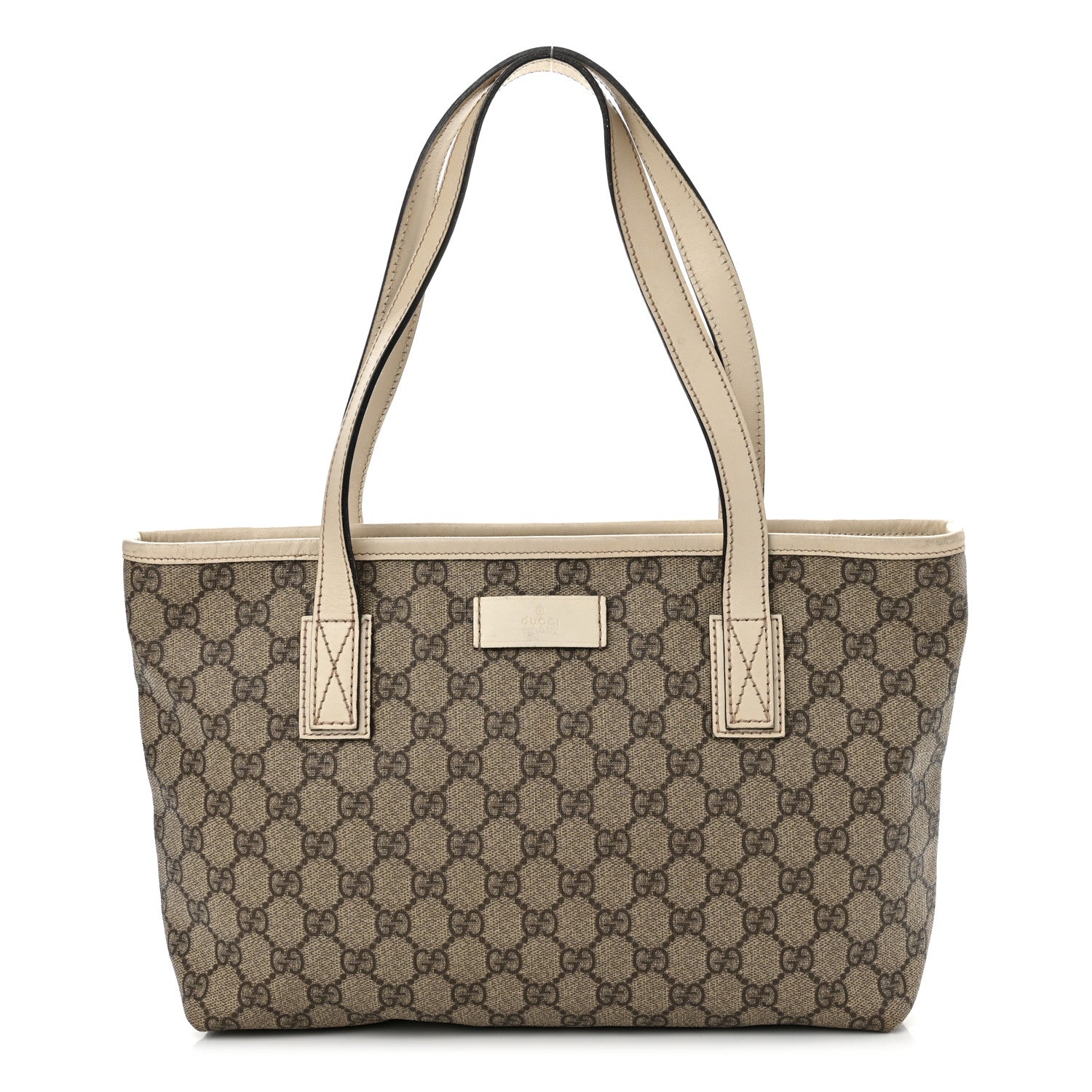 Gucci GG Supreme Monogram Small Joy Tote White 1 of 11