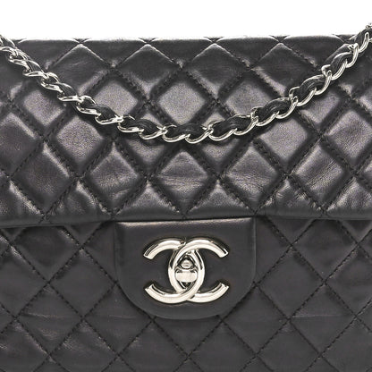 Chanel Washed Lambskin Quilted Maxi Single Flap Black 8 of 10