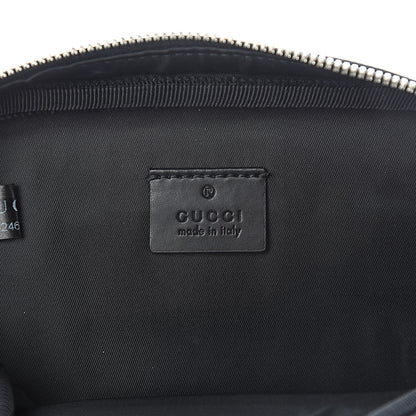 Gucci GG Supreme Monogram Web Belt Bag Black 7 of 11