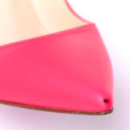 Christian Louboutin Matte Jazz Calf Fluo So Kate 120 Pumps 37.5 Fuchsia White 11 of 11