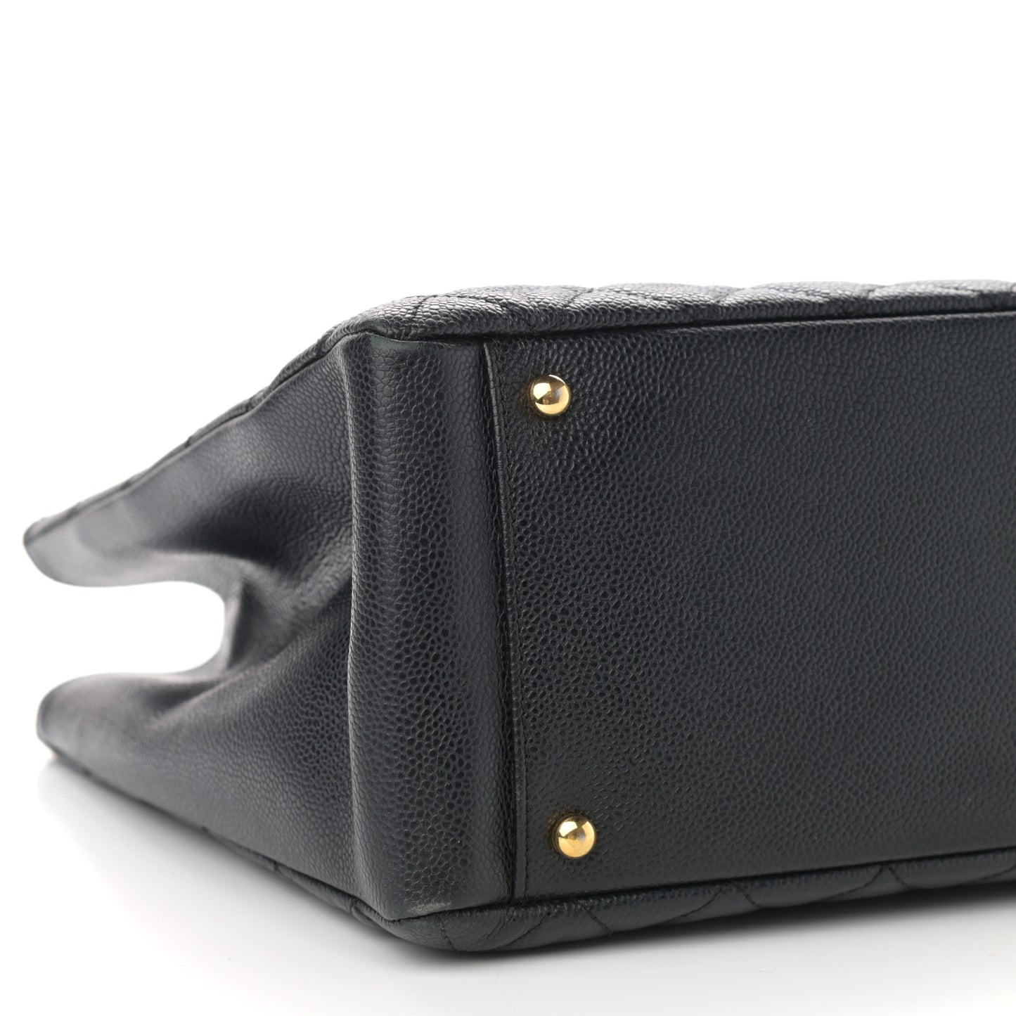 Caviar Quilted XL Grand Shopping Tote GST Black