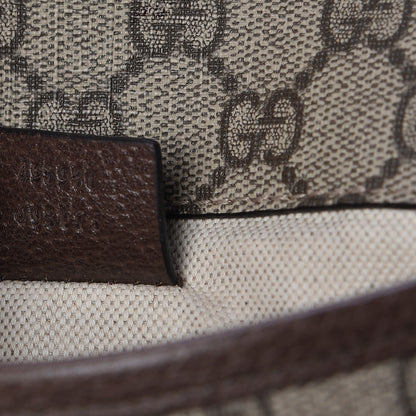 Gucci GG Supreme Monogram Neo Vintage Web Belt Bag Brown 7 of 9