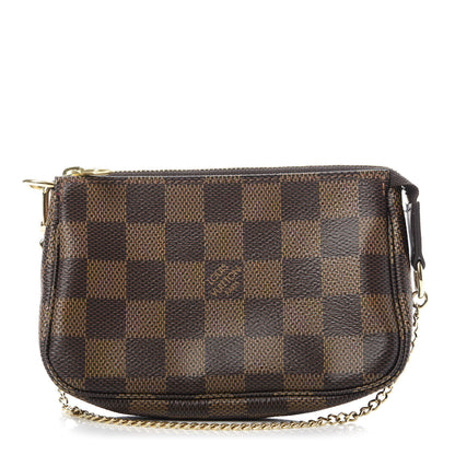 Louis Vuitton Damier Ebene Mini Pochette Accessories 1 of 7