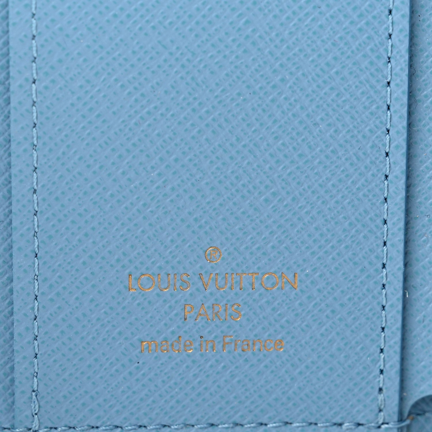 Louis Vuitton Damier Azur Zoe Wallet Bleuet 5 of 5