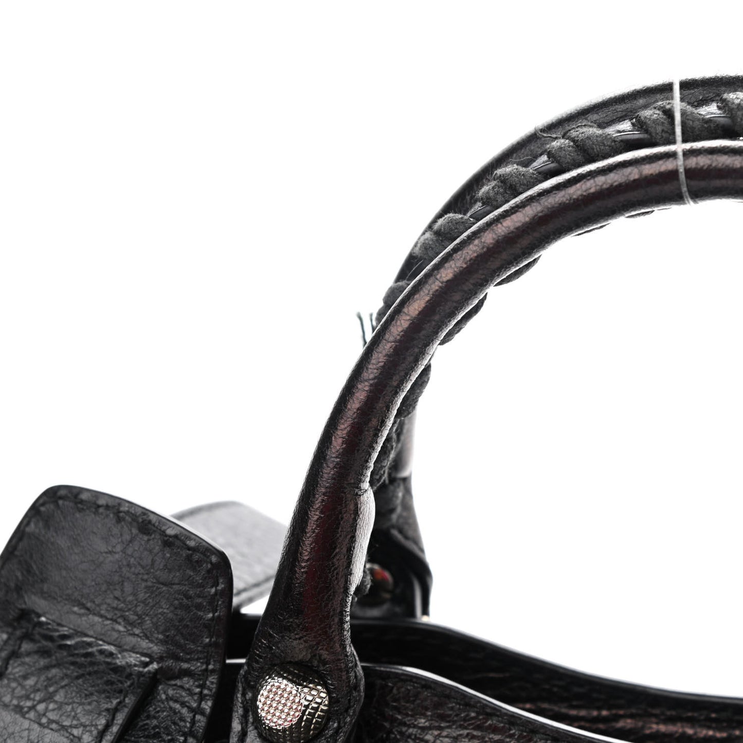 Agneau Giant 12 Silver Hardware Mini City Black