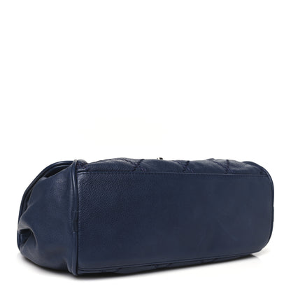 Chanel Calfskin Ultimate Stitch Flap Navy 4 of 10