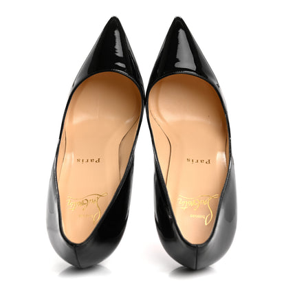 Christian Louboutin Patent Pigalle Plato 100 Pumps 36.5 Black 2 of 8
